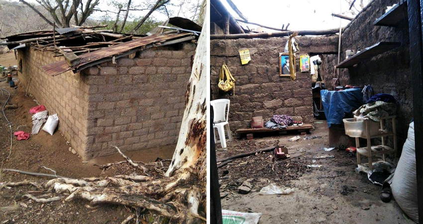 La familia espera contar con apoyo para la reconstrucción. Foto: Cortesía/Radio ABC Stereo La familia espera contar con apoyo para la reconstrucción. Foto: Cortesía/Radio ABC Stereo