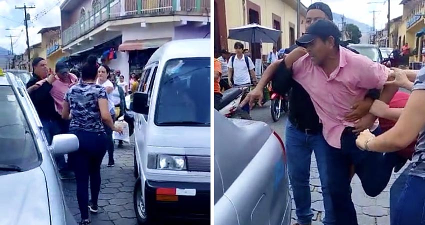 Según los denunciantes, el hombre quedó captado en cámaras de seguridad. Foto: Cortesía/Radio ABC Stereo Según los denunciantes, el hombre quedó captado en cámaras de seguridad. Foto: Cortesía/Radio ABC Stereo