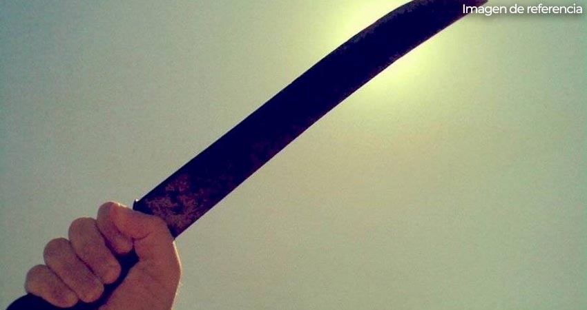 El sujeto se encuentra detenido, tras matar a su vecino. Imagen de referencia El sujeto se encuentra detenido, tras matar a su vecino. Imagen de referencia