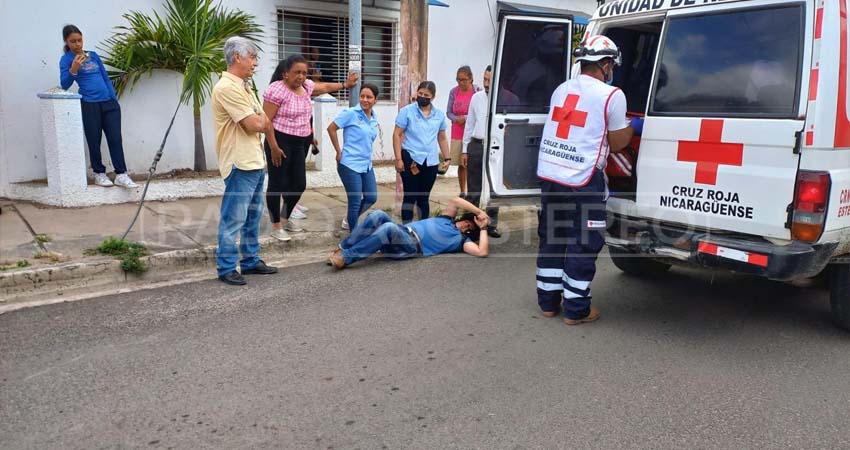 Sufrió quemaduras por fricción y una posible fractura en las costillas. Foto: Rosa Angélica Reyes/Radio ABC Stereo