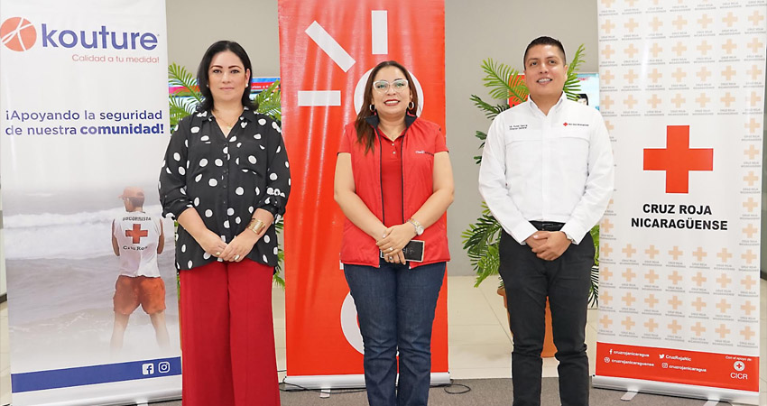 Claro se une a Cruz Roja Nicaragüense en este verano 2023. Foto: Claro Nicaragua