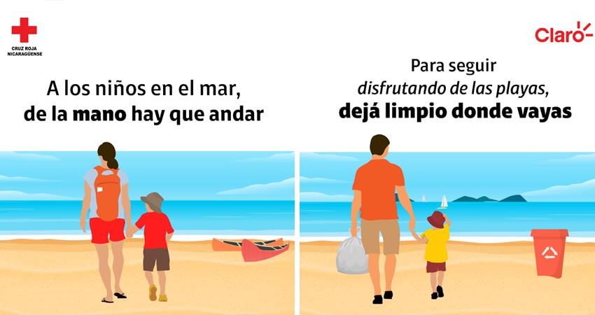 Disfrutá un Verano Seguro, con Claro. Imagen: Claro Nicaragua