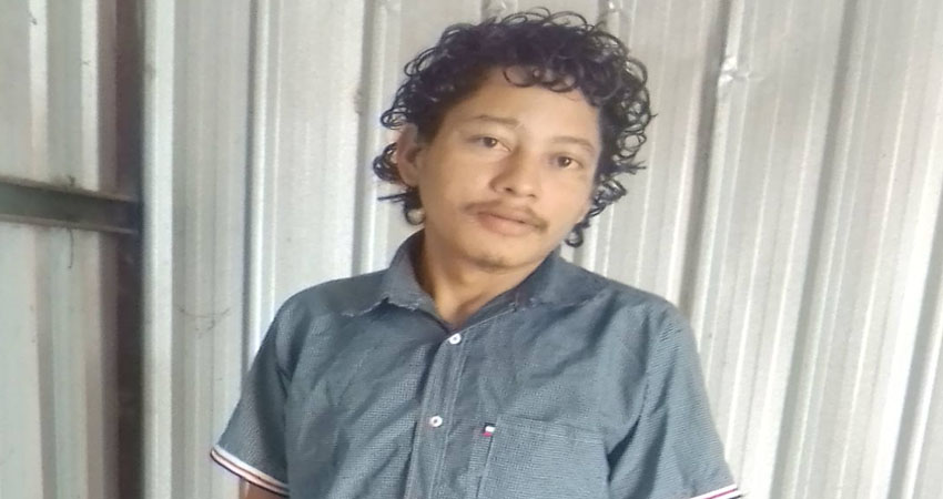 Marlon de Jesús Duarte, padece problemas mentales. Foto: Cortesía/Radio ABC Stereo