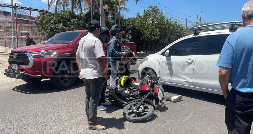 Héctor Picado, motociclista lesionado en Estelí. Foto: Cortesía/Radio ABC Stereo Héctor Picado, motociclista lesionado en Estelí. Foto: Cortesía/Radio ABC Stereo
