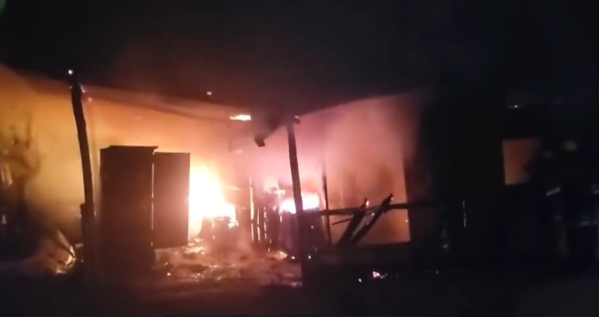 Todos los bienes fueron consumidos por las llamadas. Foto: Cortesía Todos los bienes fueron consumidos por las llamadas. Foto: Cortesía