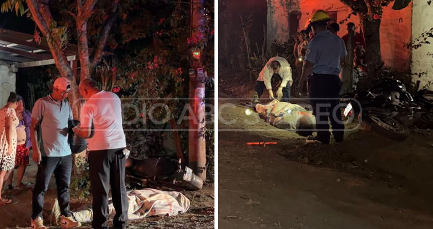 El joven murió en el lugar. Foto: Cortesía/Radio ABC Stereo