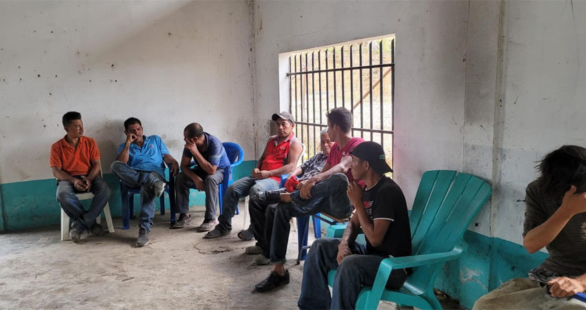 Algunos internos del centro. Foto: Cortesía