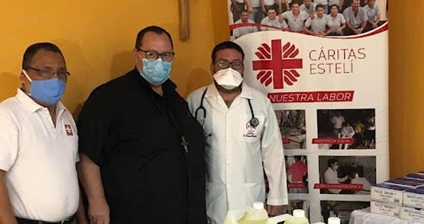 Miembros de Cáritas Diocesana de Estelí. Foto: Archivo/Radio ABC Stereo