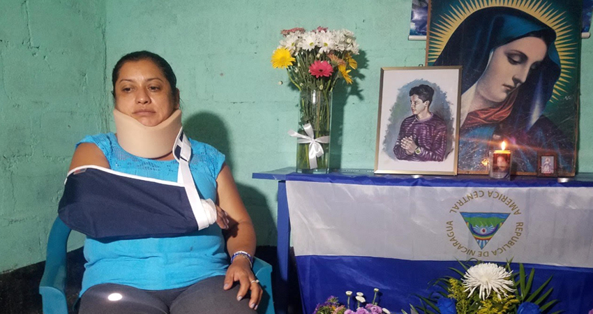 Doña Francisca Machado, madre de Franco. Foto: Roberto Mora/Radio ABC Stereo Doña Francisca Machado, madre de Franco. Foto: Roberto Mora/Radio ABC Stereo