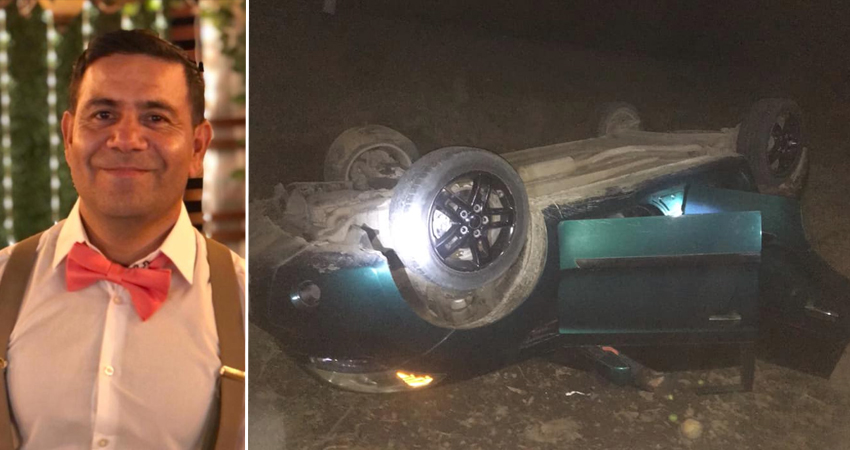 Regresaban de un evento religioso cuando ocurrió el accidente. Foto: Cortesía/Radio ABC Stereo