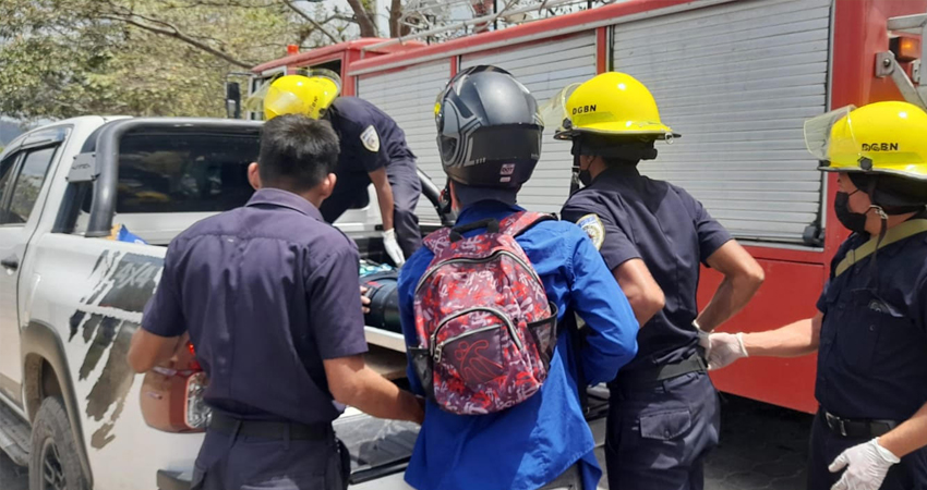 Según las autoridades, las lesiones fueron leves. Foto: Cortesía/Radio ABC Stereo