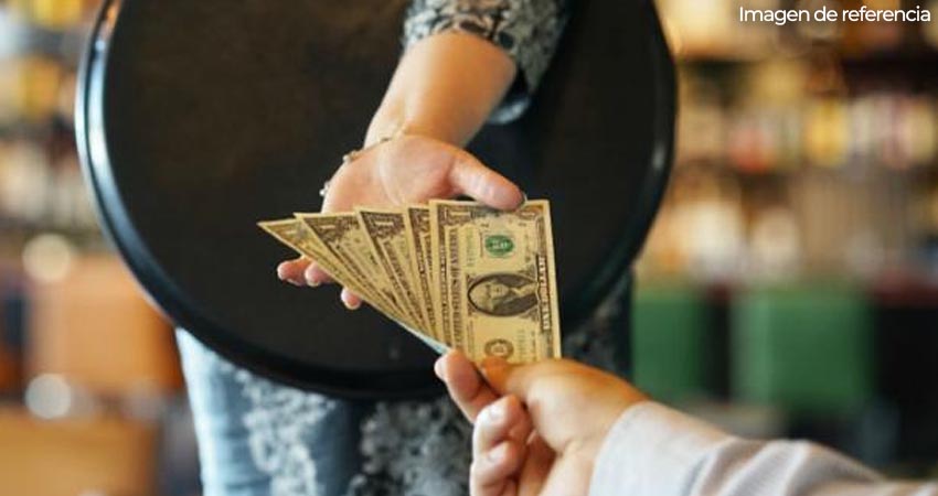 Los clientes no están obligados a pagar propina si no lo desean y no debería reflejarse en las facturas. Imagen de referencia