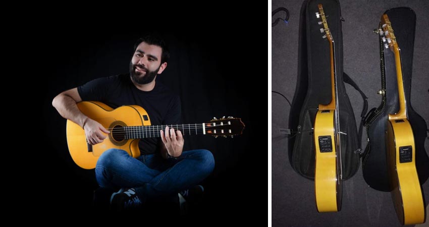 La guitarra tiene alto valor emocional y económico. Foto: Cortesía La guitarra tiene alto valor emocional y económico. Foto: Cortesía