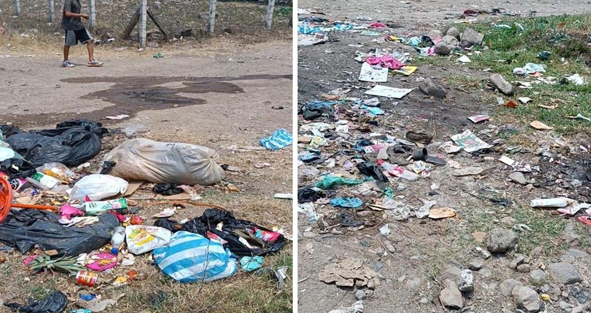 La basura ha quedado regada en las calles de los barrios 18 de Mayo y Estelí Solidario. Foto: Cortesía/Radio ABC Stereo La basura ha quedado regada en las calles de los barrios 18 de Mayo y Estelí Solidario. Foto: Cortesía/Radio ABC Stereo