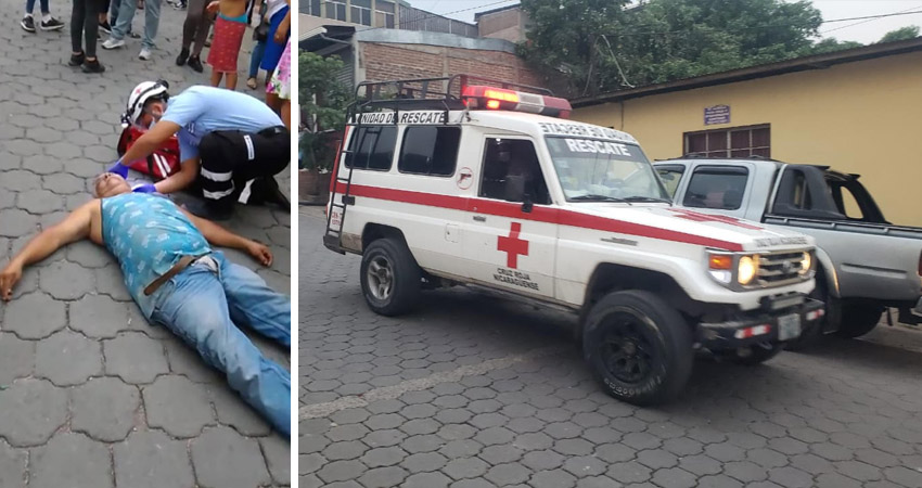 Presuntamente, el motociclista iba a alta velocidad. Foto: José Enrique Ortega/Radio ABC Stereo Presuntamente, el motociclista iba a alta velocidad. Foto: José Enrique Ortega/Radio ABC Stereo