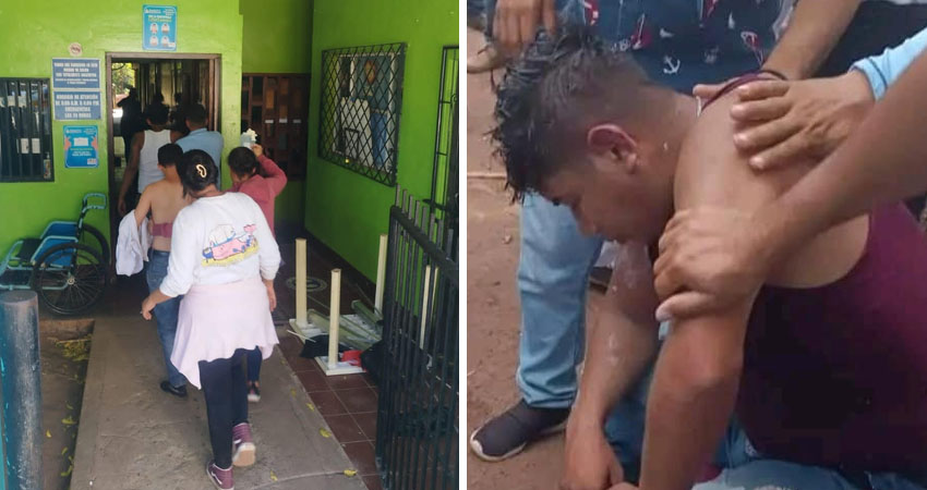 Turistas atacados por abejas africanas. Fotos: Cortesía/Radio ABC Stereo