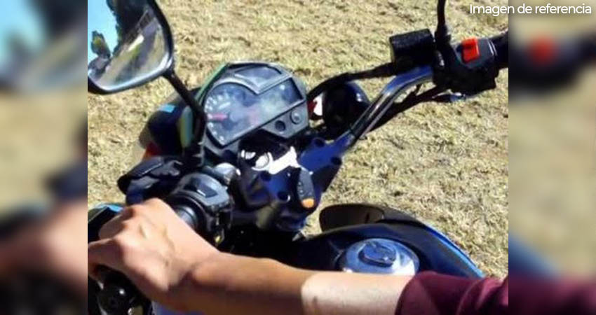 Roban moto en el barrio Francisco Moreno. Foto: Imagen de referencia Roban moto en el barrio Francisco Moreno. Foto: Imagen de referencia