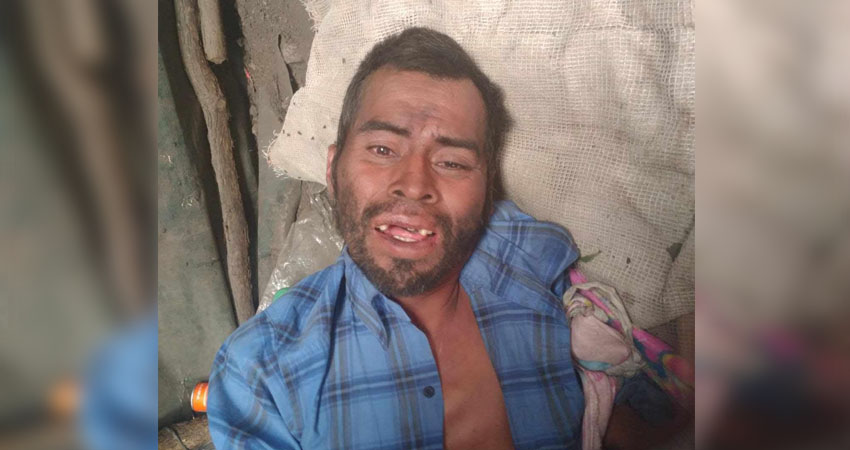 Vecinos lo sepultaron porque vivía solo. Foto: Cortesía/Radio ABC Stereo Vecinos lo sepultaron porque vivía solo. Foto: Cortesía/Radio ABC Stereo