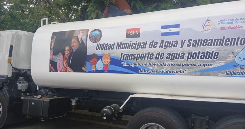 Nueva cisterna en Somoto, Madriz. Foto: Cortesía/Radio ABC Stereo Nueva cisterna en Somoto, Madriz. Foto: Cortesía/Radio ABC Stereo