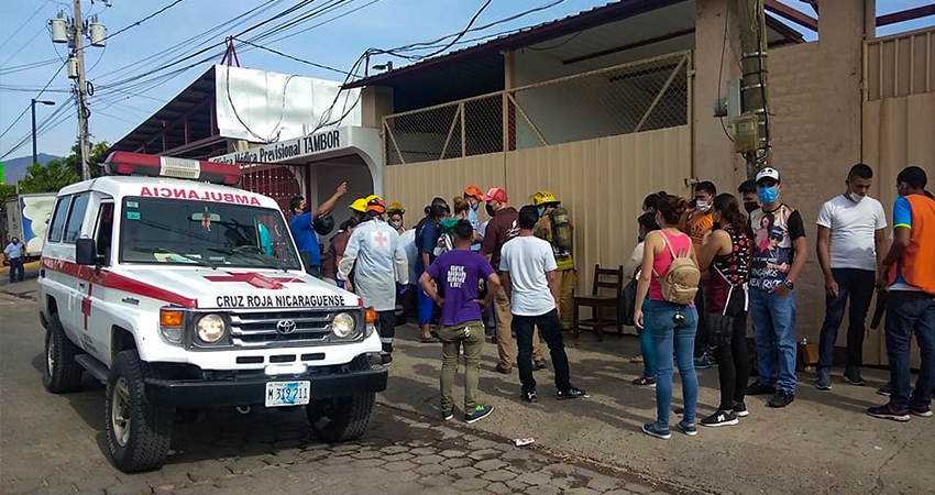 El rápido actuar hizo que la situación se controlara a tiempo. Foto: Juan Fco. Dávila/Radio ABC Stereo El rápido actuar hizo que la situación se controlara a tiempo. Foto: Juan Fco. Dávila/Radio ABC Stereo