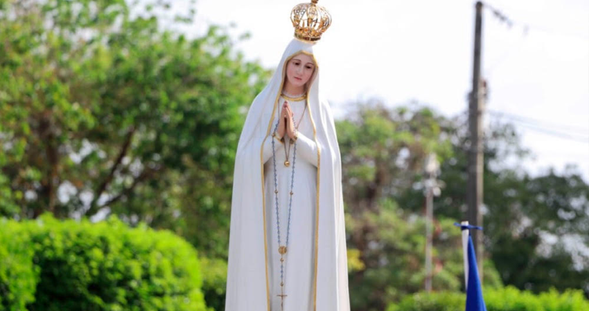 Imagen de Nuestra Señora de Fátima. Foto: Cortesía