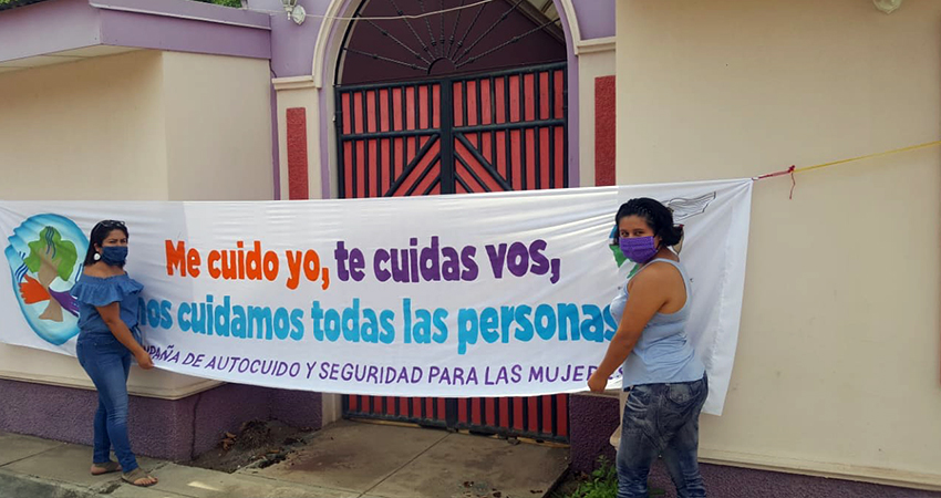 ampaña promovida por la Red de Mujeres del Norte en Somoto. Foto: Denis García/Cortesía ampaña promovida por la Red de Mujeres del Norte en Somoto. Foto: Denis García/Cortesía