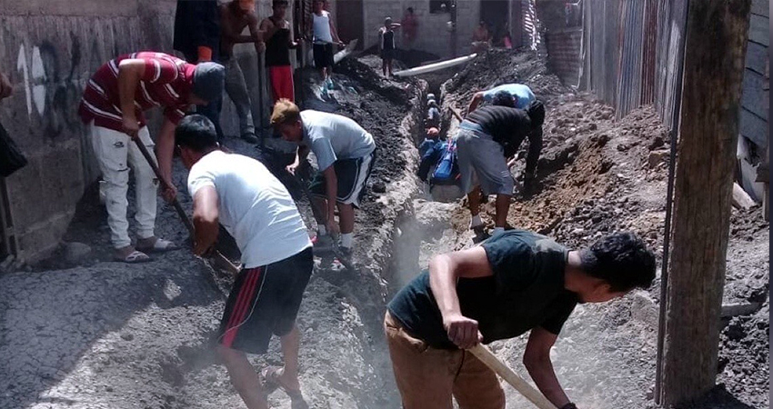 Proyecto ejecutado en el barrio Oscar Turcios. Foto: Juan Fco. Dávila/Radio ABC Stereo Proyecto ejecutado en el barrio Oscar Turcios. Foto: Juan Fco. Dávila/Radio ABC Stereo