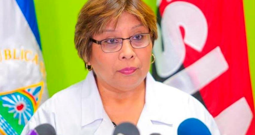 Esta vez el informe fue leído por la ministra de salud, Martha Reyes. Foto: El 19 Digital Esta vez el informe fue leído por la ministra de salud, Martha Reyes. Foto: El 19 Digital