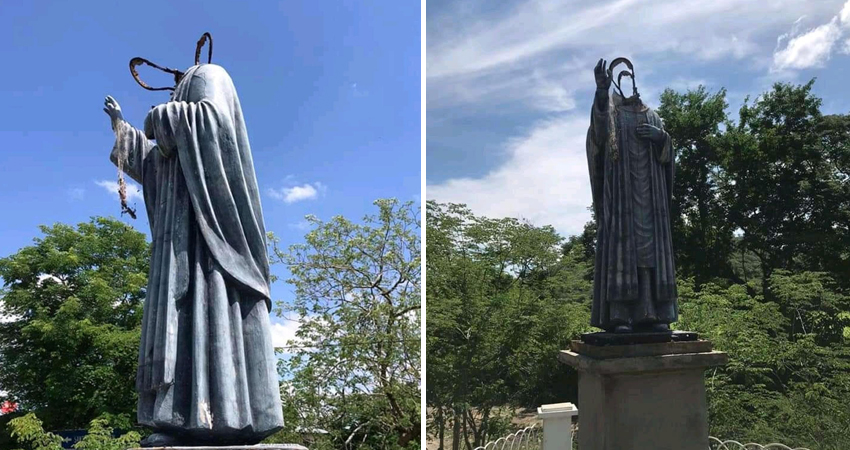 Católicos consideran que éste es un acto contra la iglesia y la fe. Foto: Denis García/Radio ABC Stereo