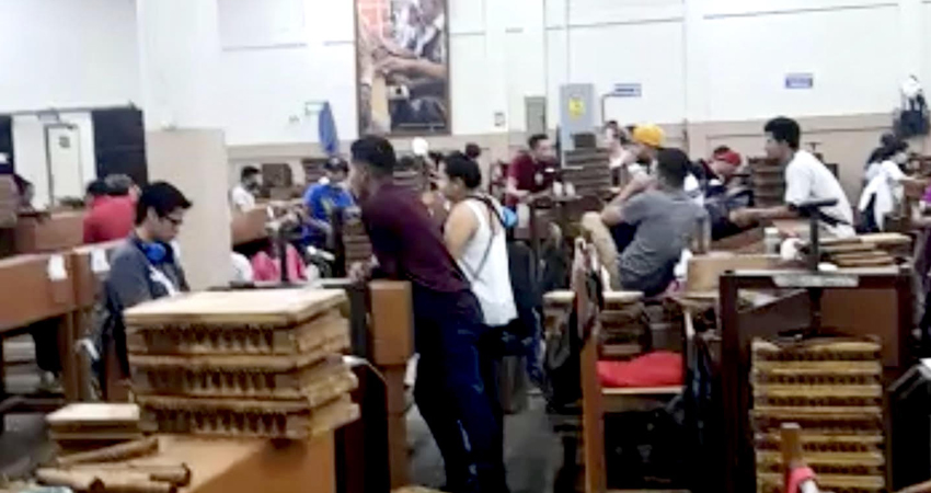 Hubo paro parcial como protesta. Foto: Captura de pantalla Hubo paro parcial como protesta. Foto: Captura de pantalla