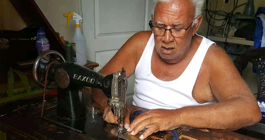 Pese a las secuelas del virus no ha dejado de trabajar. Foto: Denis García/Radio ABC Stereo Pese a las secuelas del virus no ha dejado de trabajar. Foto: Denis García/Radio ABC Stereo