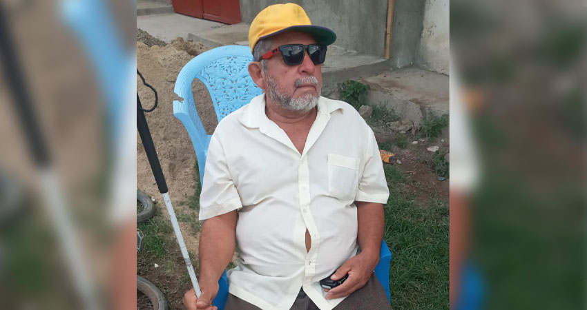 Don Gregorio habita en el barrio Noel Gámez y urge de apoyo. Foto: Cortesía/Radio ABC Stereo Don Gregorio habita en el barrio Noel Gámez y urge de apoyo. Foto: Cortesía/Radio ABC Stereo