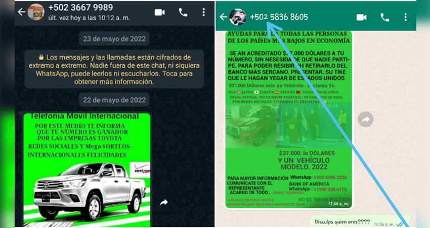 La artimaña ha estado siendo utilizada desde hace varios años. Foto: Capturas de Pantalla La artimaña ha estado siendo utilizada desde hace varios años. Foto: Capturas de Pantalla