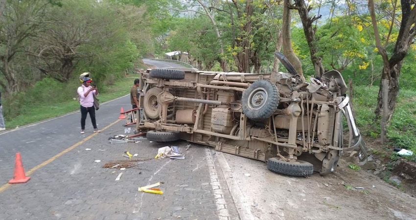 Los ocupantes resultaron ilesos. Foto: Cortesía/Radio ABC Stereo