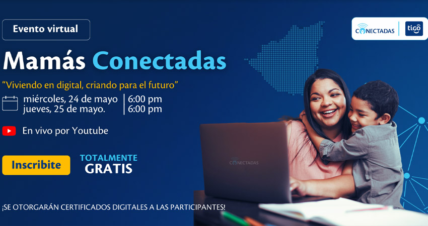 Tigo organiza un webinar muy especial para mamá. Foto: Cortesía/Tigo