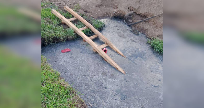El menor falleció al caer en el sumidero. Foto: Cortesía/Radio ABC Stereo El menor falleció al caer en el sumidero. Foto: Cortesía/Radio ABC Stereo