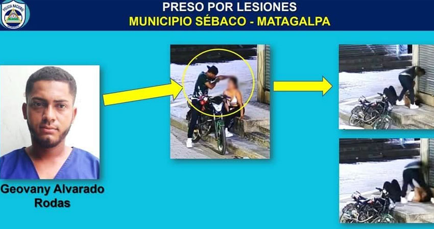 Encarcelan a hombre que agredió a su pareja en Sébaco, Matagalpa. Foto: Cortesía/Radio ABC Stereo Encarcelan a hombre que agredió a su pareja en Sébaco, Matagalpa. Foto: Cortesía/Radio ABC Stereo