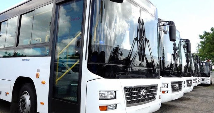 Los buses son de fabricación china. Foto: Cortesía/Canal 2