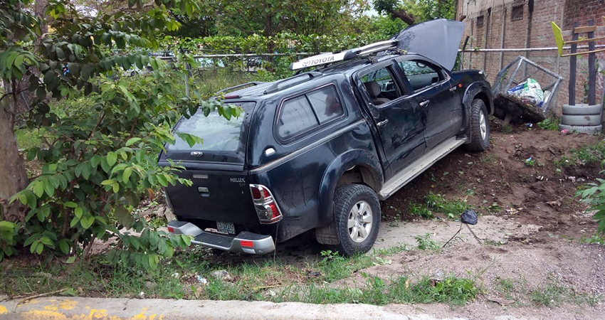 El hecho ocurrió a pocos metros del Centro de Salud Leonel Rugama. Foto: Juan Fco. Dávila/Radio ABC Stereo El hecho ocurrió a pocos metros del Centro de Salud Leonel Rugama. Foto: Juan Fco. Dávila/Radio ABC Stereo
