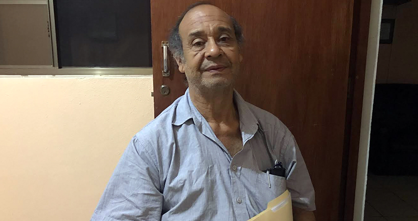 Además de diabetes, al profesor Toruño le detectaron un tumor maligno en su riñón derecho. Foto: Alba Nubia Lira/Radio ABC Stereo