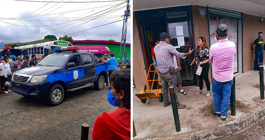 La mujer detenida presenta antecedentes delictivos. Foto: Juan Fco. Dávila/Radio ABC Stereo La mujer detenida presenta antecedentes delictivos. Foto: Juan Fco. Dávila/Radio ABC Stereo