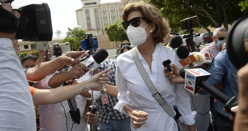 La opositora Cristiana Chamorro fue acusada por el Ministerio Público. Foto: Cortesía/VOA