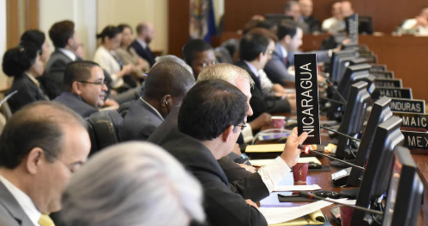 El Consejo Permanente abordará nuevamente la situación de Nicaragua. Foto: Cortesía