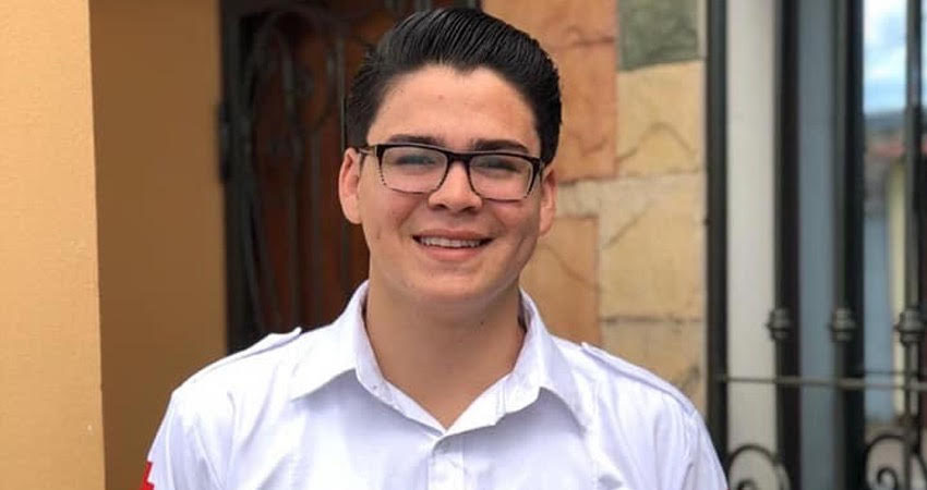 Erick Lacayo, socorrista de la Cruz Roja Estelí. Foto: Cortesía/Radio ABC Stereo