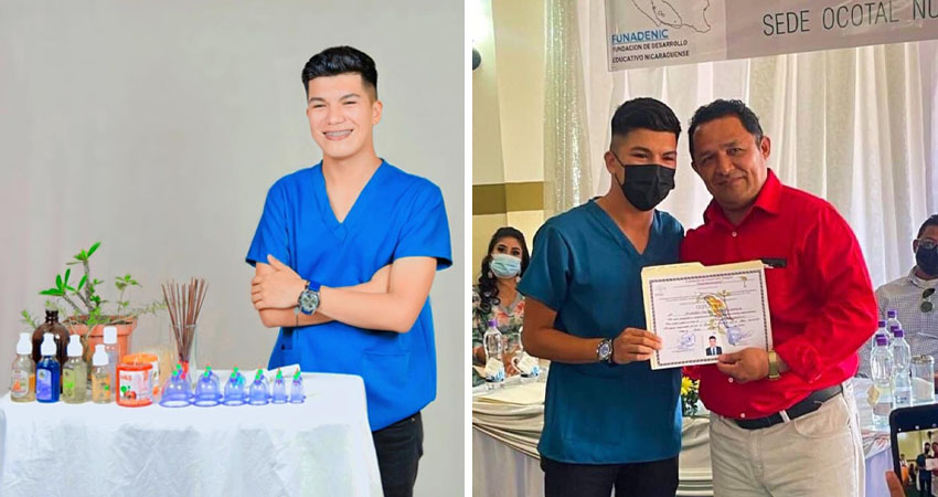 El joven segoviano es un ejemplo de perseverancia. Foto: Cortesía/Radio ABC Stereo