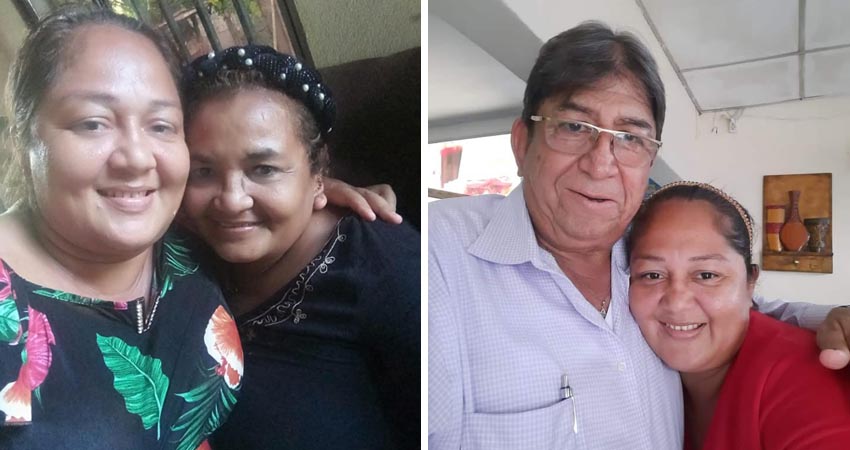 Cynthia ya conoció personalmente a sus padres biológicos. Foto: Cortesía/Radio ABC Stereo Cynthia ya conoció personalmente a sus padres biológicos. Foto: Cortesía/Radio ABC Stereo