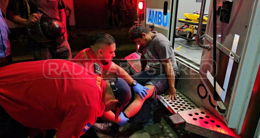 Los señalados del accidente y su medio de transporte fueron retirados del lugar. Foto: José Enrique Ortega/Radio ABC Stereo Los señalados del accidente y su medio de transporte fueron retirados del lugar. Foto: José Enrique Ortega/Radio ABC Stereo