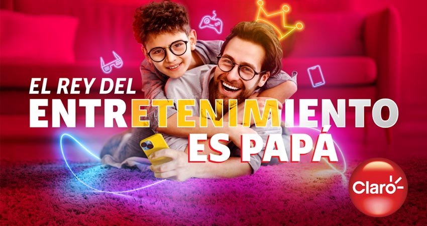 Claro te presenta las mejores ofertas de papa en su día. Foto: Cortesía/Claro Nicaragua