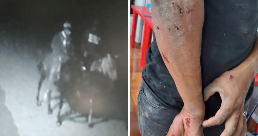 La denuncia ya fue interpuesta ante la Policía. Foto: Cortesía/Radio ABC Stereo La denuncia ya fue interpuesta ante la Policía. Foto: Cortesía/Radio ABC Stereo