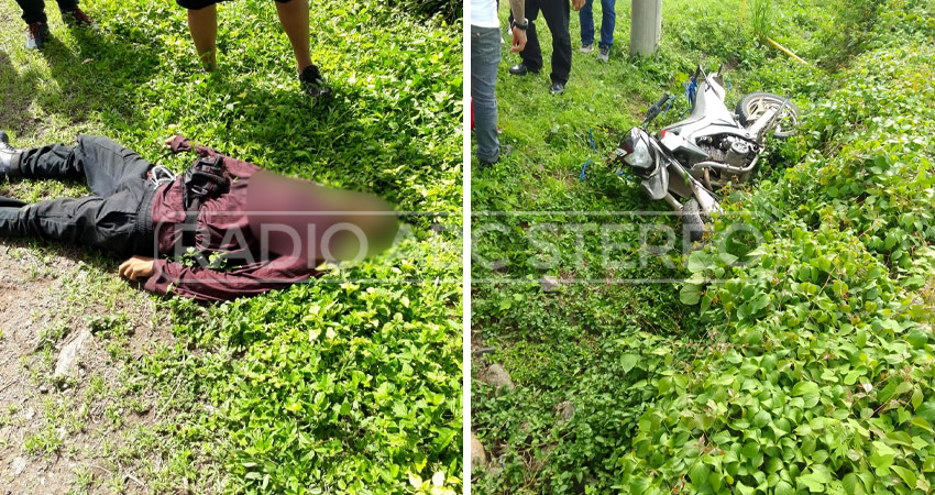 El fallecido fue identificado como Edgad Steven Suazo Rivas. Foto: Cortesía/Radio ABC Stereo El fallecido fue identificado como Edgad Steven Suazo Rivas. Foto: Cortesía/Radio ABC Stereo